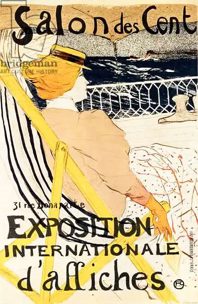 Toulouse-Lautrec, H.: Affiche publicitaire «Exposition Internationale D
