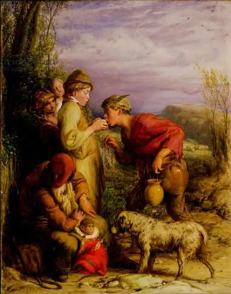 Mulready, William: Giving a bite