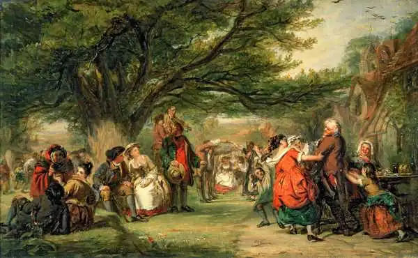 Frith, William Powell: Village Merrymaking