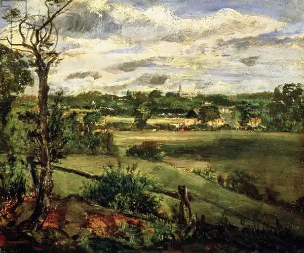 Constable, John: View of Highgate from Hampstead Heath