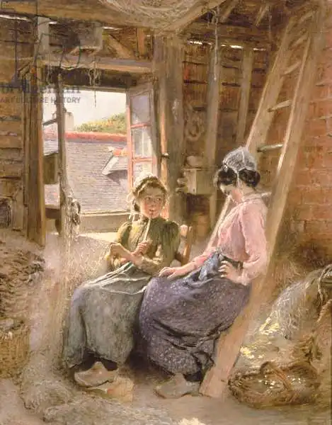 Makovsky, Konstantin J.: Two Breton Women