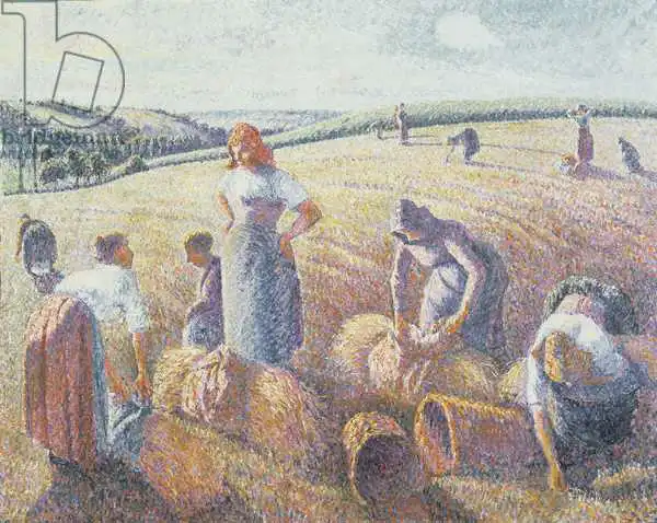 Pissarro, Camille: Les glaneurs
