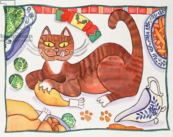 Baxter, Cathy: Christmas Cat and the Turkey