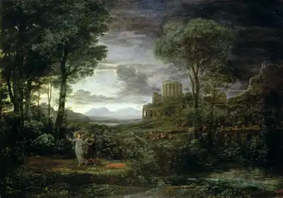 Lorrain, Claude: Jacob Wrestling with Angels