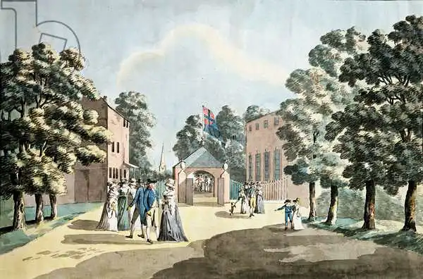 La Cave, Peter: King George III et sa famille au Spa Well, Cheltenham