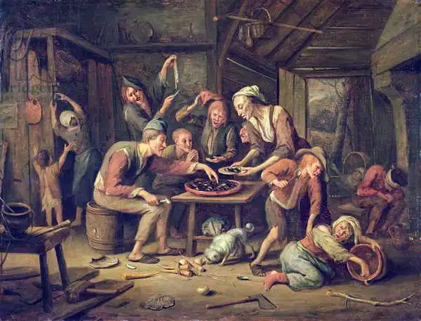 Steen, Jan Havicksz: Lean Kitchen