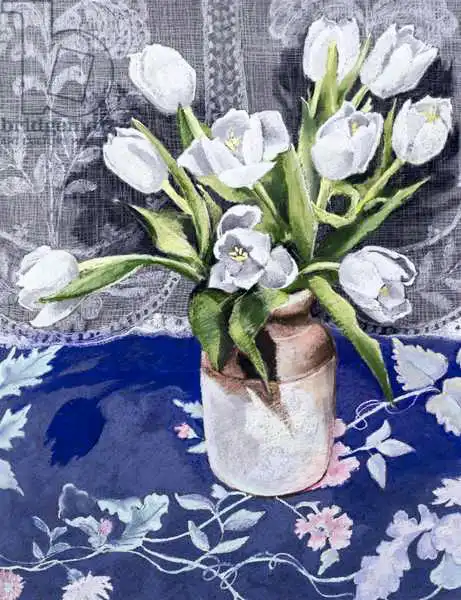 Angelini, Cristian: Tulipes blanches