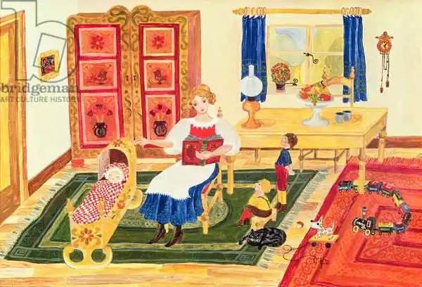 Ditz: Mère avec enfants