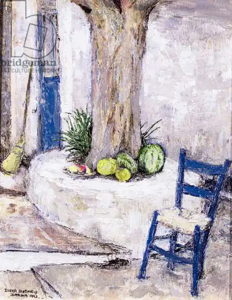 Schofield, Diana: Chaise bleue par l