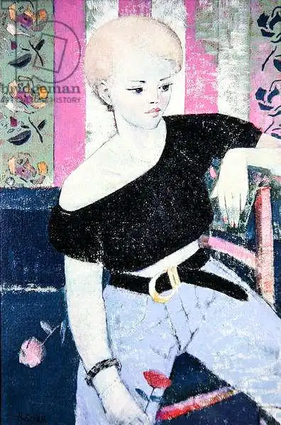 Roder, Endr: Girl with Rose