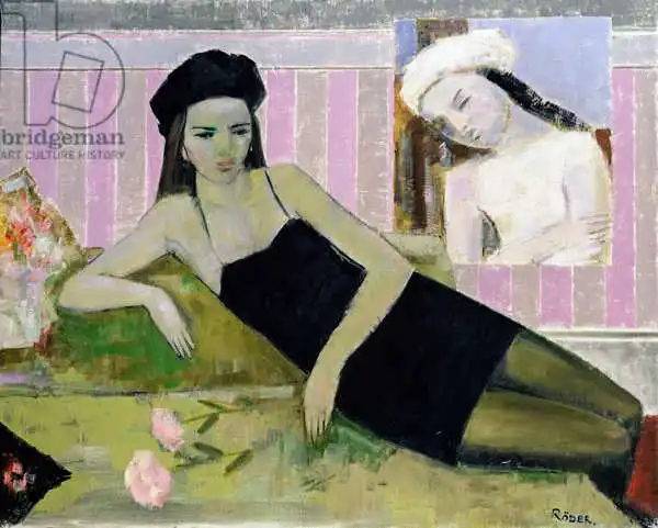 Roder, Endr: Antoinette and a detail from Balthus