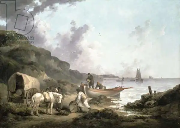 Morland, George: The Smugglers