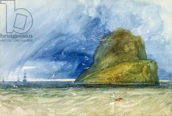 Cotman, John Sell: The Bass Rock, Scotland, c.1833-35