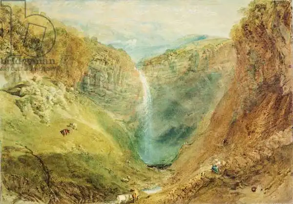 Turner, William: Hardraw Fall, Yorkshire