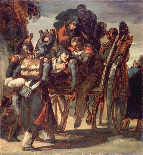 Géricault, Théodore: Wounded Soldiers ...