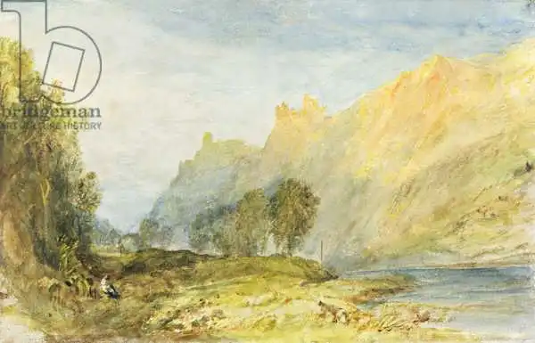 Turner, William: Nr. 1520 Bruderburgen am Rhein