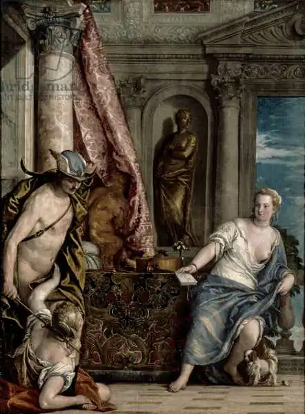 Veronese, Paolo: Hermes, Herse and Aglauros, c.1576-84