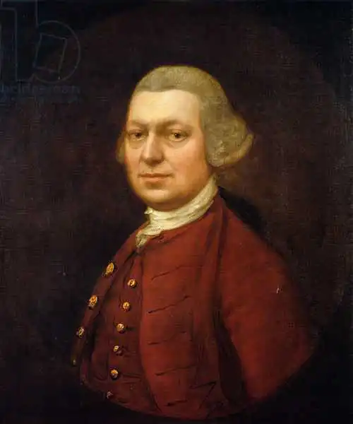 Gainsborough, Thomas: Portrait of John Joshua Kirby (1716-74)