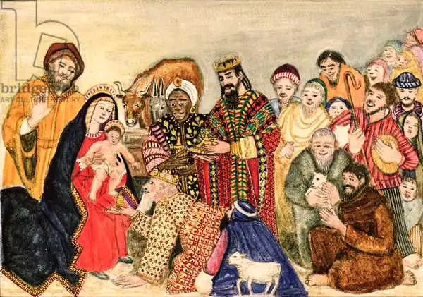 Lawson, Gillian: Nativity Scene