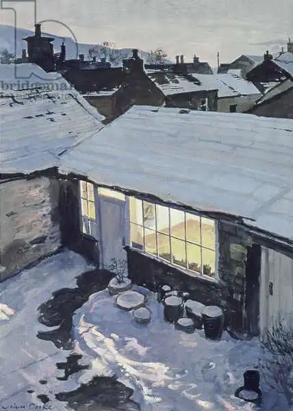 Cooke, John: Winter Evening - My Studio