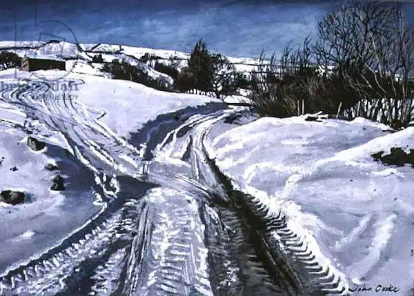 Cooke, John: Snow near Skyeland