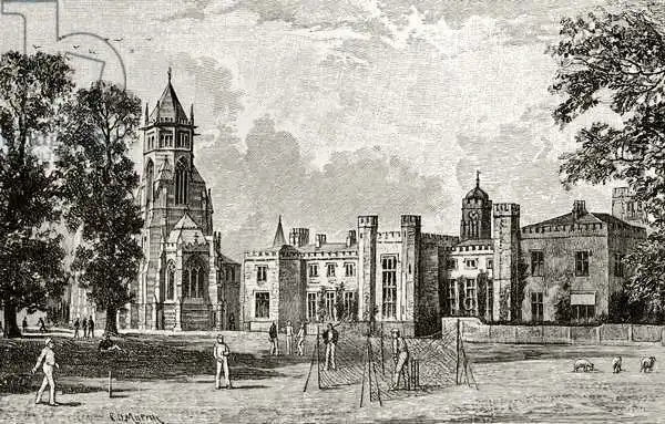 English school (19th century): Rugby School, from 
