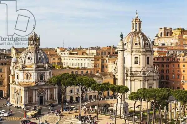 Unknown: Piazza della Madonna Di Loreto et Trajan