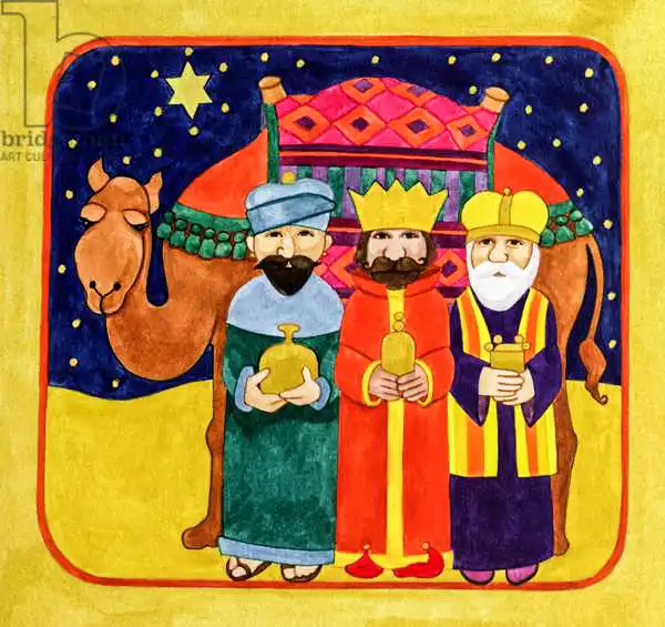Benton, Linda: Three Kings and Camel