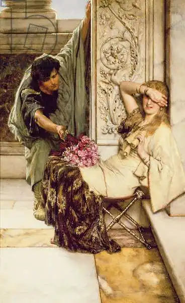 Alma-Tadema, L.: Shy