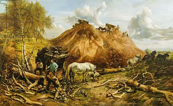 Cooper, Thomas Sidney: Clearing the Wood for the Iron Way