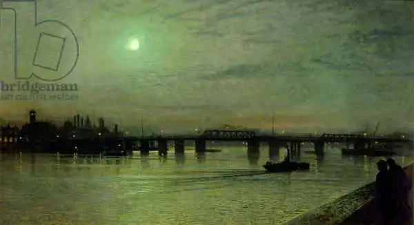 Grimshaw, John: Battersea Bridge