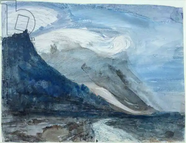 Ruskin, John: Moonlight, Chamonix