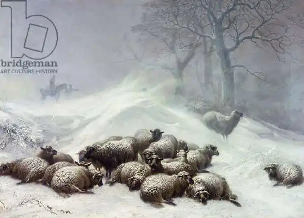 Cooper, Thomas Sidney: Under the Shelter of the Shapeless Drift, January 18th 1881