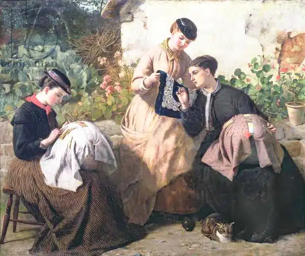 Pickersgill, Frederick Richard: A Honiton Lace Manufactory