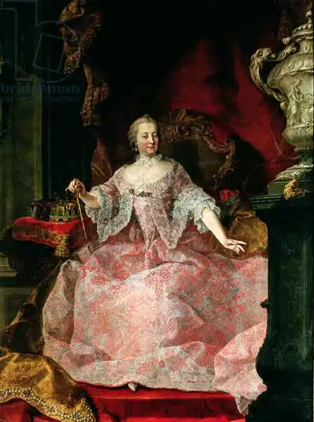 Mytens or Meytens, Martin II: Empress Maria-Theresa (1717-80) 1744