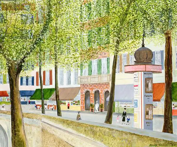 ESTATE OF MARK BARING: Escena de París