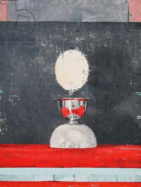 Millar, Charli: Egg over red and black