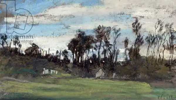 Monet, Claude: Il prato alberato