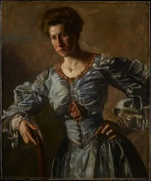 Eakins, Thomas: Portrait of Elizabeth L. Burton, c.1905-06