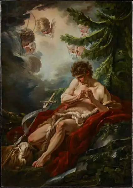 Boucher, Francois: Saint John the Baptist