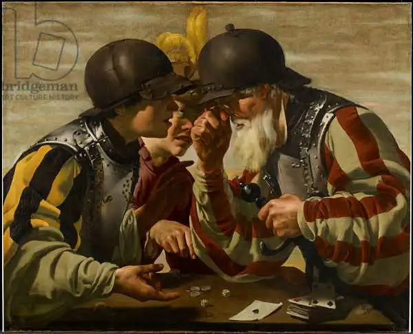 Brugghen, Hendrick: The Gamblers