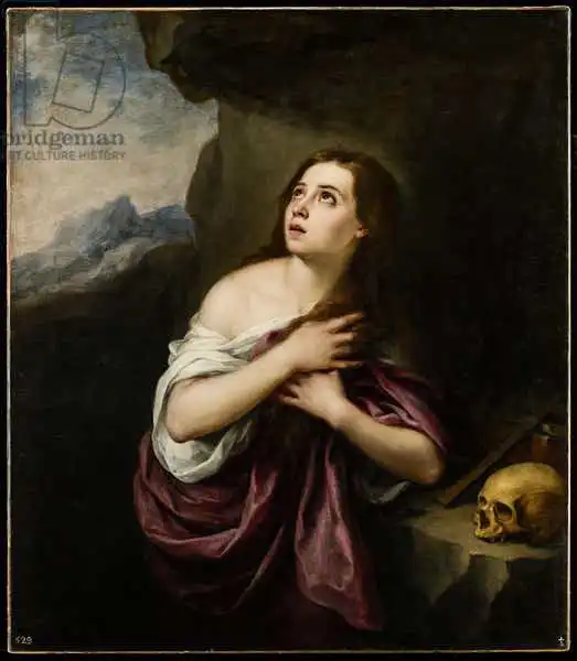 Murrilo, Bartolome: Penitent Magdelene, c.1650-65