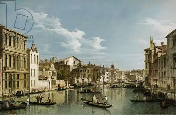 Canaletto, Giovanni: Grand Canal from Palazzo Flangini to Palazzo Bembo