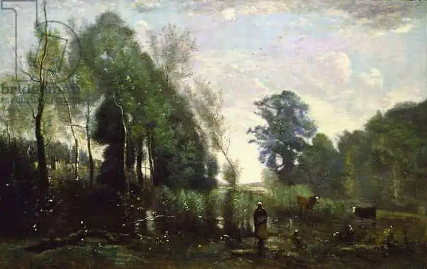 Corot, J. B. Camille: Misty Morning