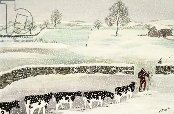 Rowe, Maggie: Cotswold: Winter Scene