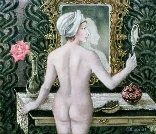 OBrien, Patricia: Fille avant le miroir