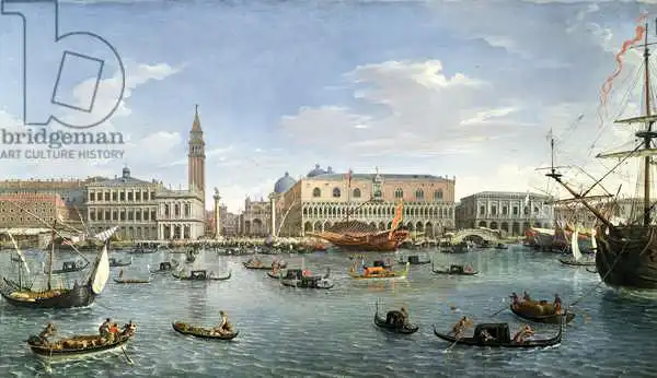Wittel, Gaspar van: View of Venice from the Island of San Giorgio
