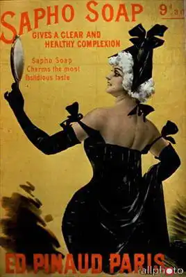 Unknown: Sapho Soap - Gives a Clear and Healthy Complexion, Pinaud Editions, Paris