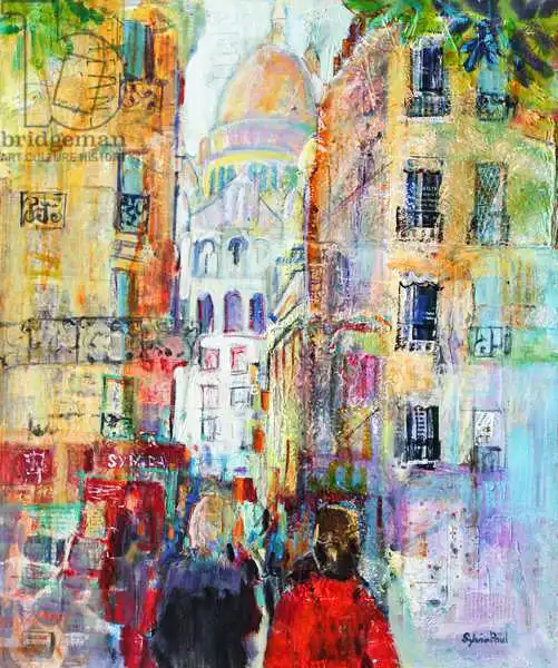 Paul, Sylvi: An Evening Walk to Sacre Coeur