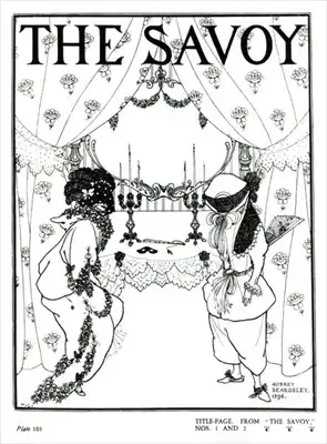 Beardsley, Aubrey: Title page from The Savoy